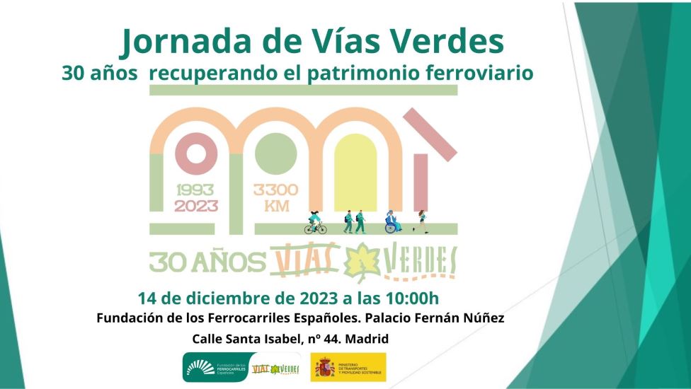 Jornada ’Vías Verdes, 30 años recuperando el patrimonio ferroviario’